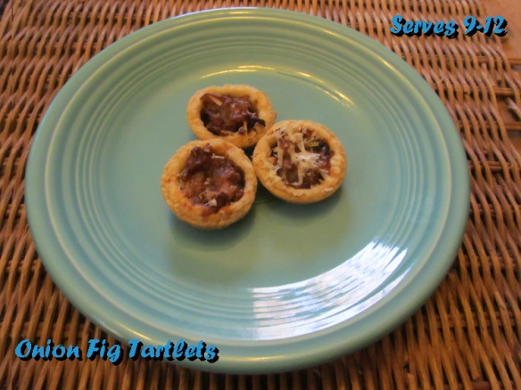 Onion Fig Tartlets: Pie in the Woods
