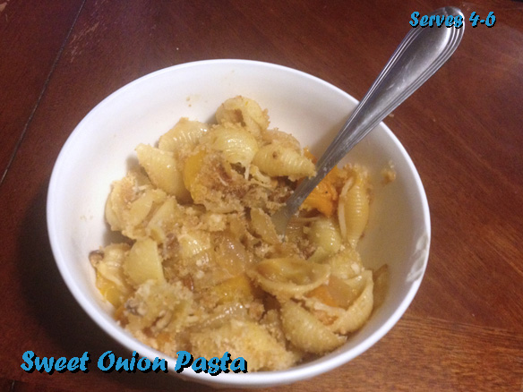 Sweet Onion Pasta